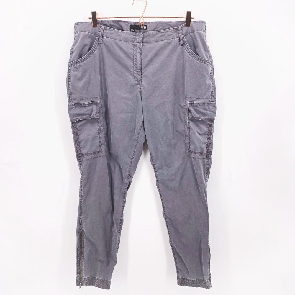 Eileen Fisher Utility Cargo Jogger Pants